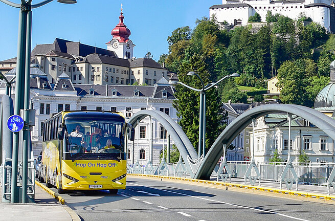 HOP ON HOP OFF Bus Tour Salzburg