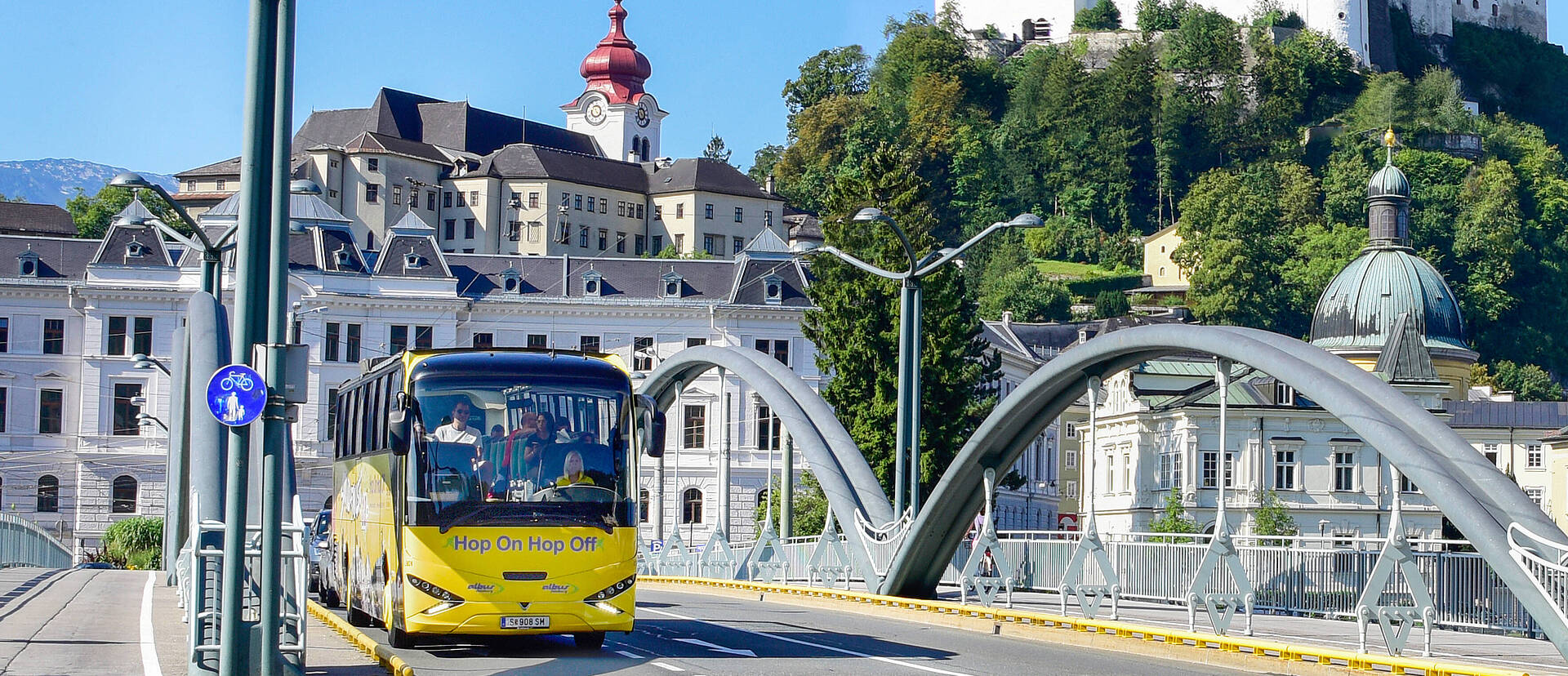 Salzburg Hop On Hop Off Bus Yellow Line Salzburg Sightseeing