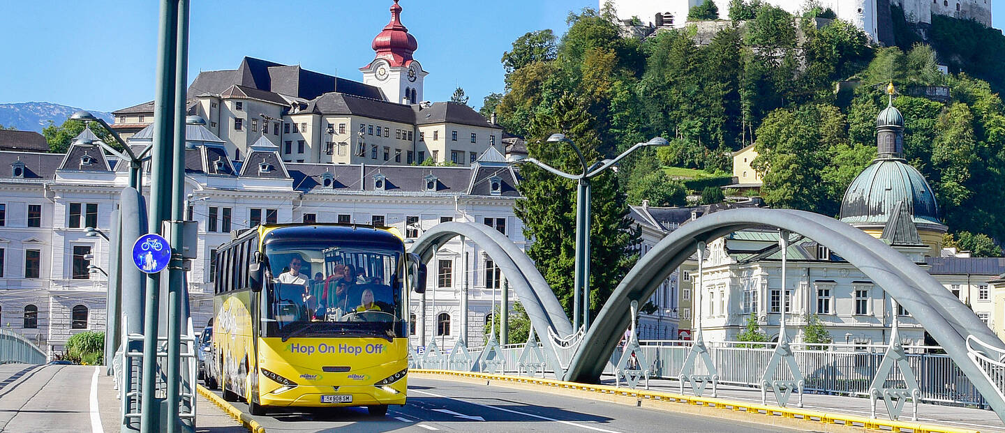 HOP ON HOP OFF Bus Tour Salzburg