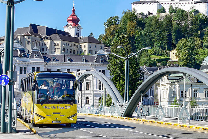 HOP ON HOP OFF Bus Tour Salzburg